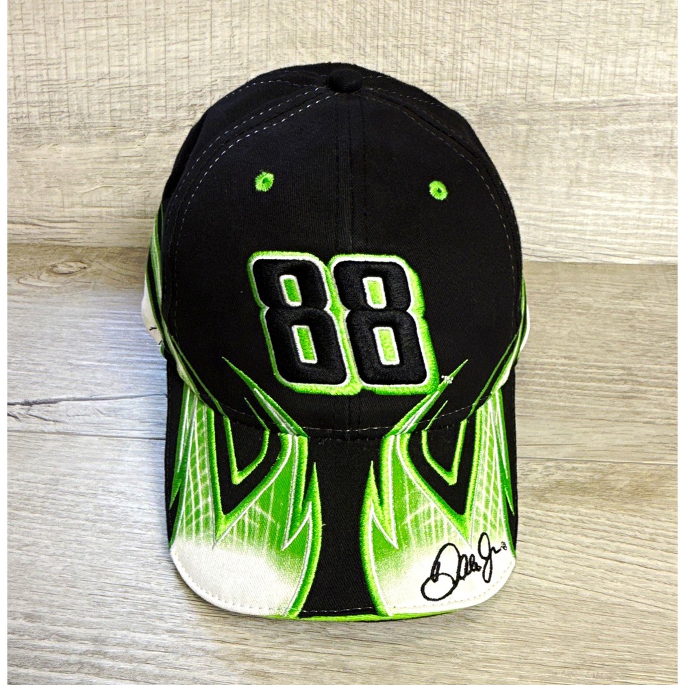 Y2K Dale Earnhardt Jr 88 AMP Energy NASCAR Hat Chase Authentics Hendrick Cap